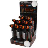 BLACK MAX TORCH LIGHTER 16 PIECES 024920