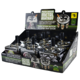 PUSH DOWN METAL ASHTRAY 6 PIECES 041420