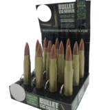 Metal Bullet Cigarette Saver Key Chain 12 Pieces 22664
